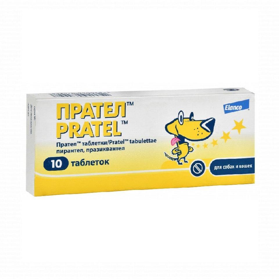 Pratel Antiparasitic Treatment for Pets 1 Per Tablet