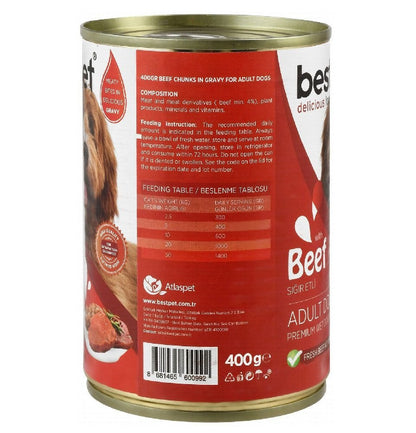 BestPet Wet Food With Beef In Gravy 400g