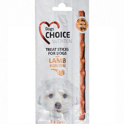 Choice Dog Treat Sticks For Dog With Lamb 3×5 gm