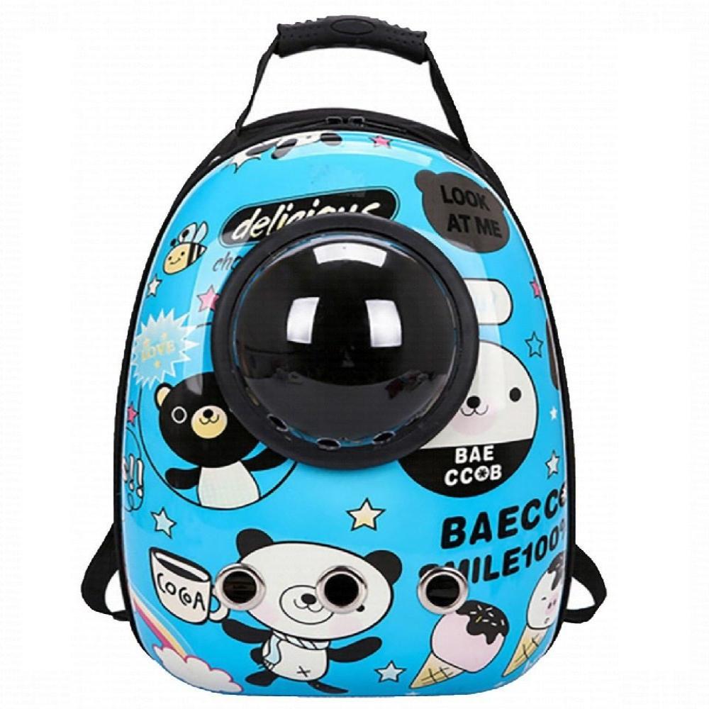 Yabe Pet Carrier Backpack With Window Panda Shaped