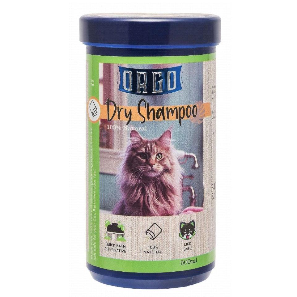 Orgo Dry Shampoo for adult Cats 500 ml