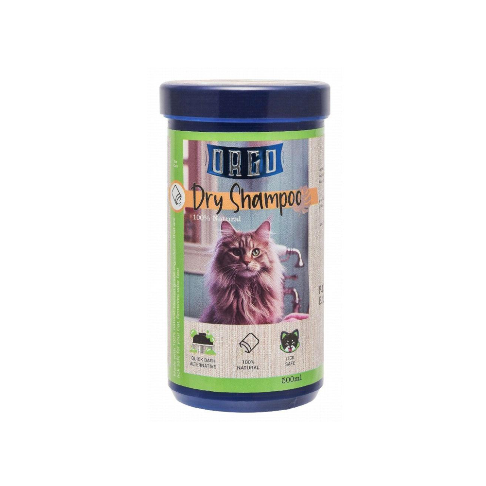 Orgo Dry Shampoo for adult Cats 500 ml