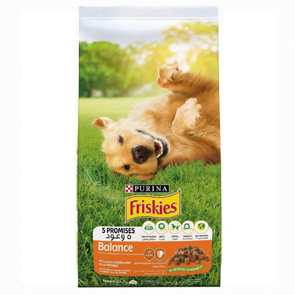 Purina Friskies Vitafit Balance Dog Dry Food 10Kg