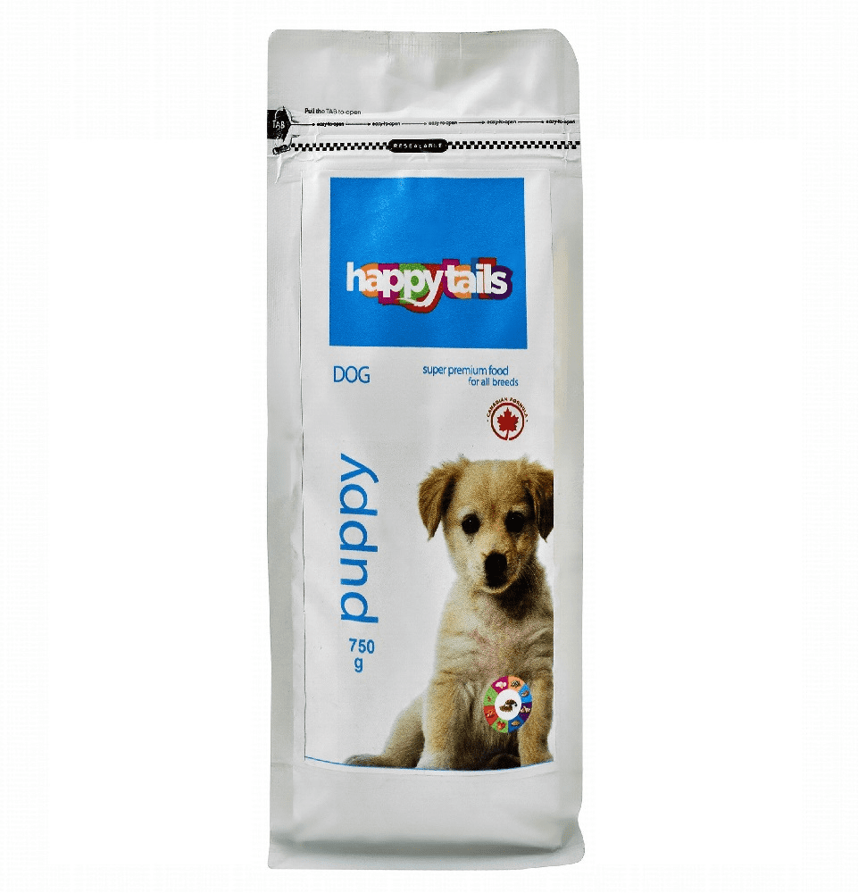 Happy Tails Dry Food For Puppies 1 kg