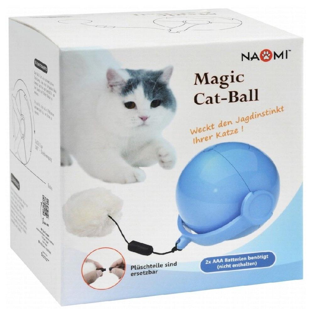 Naomi Blue Magic Cat Ball Toy