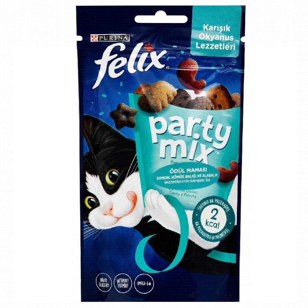 Purina Felix Party Mix Ocean Seaside Treat 60gm