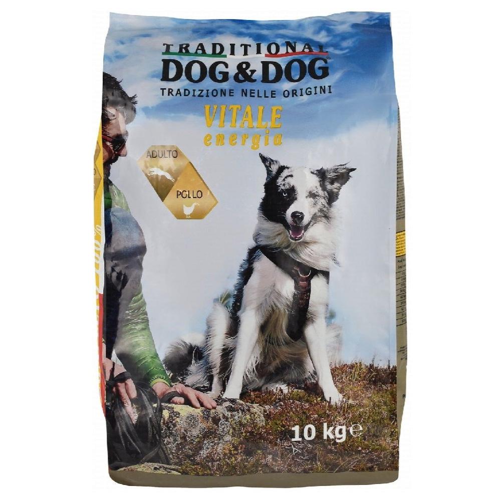 Dog and Dog Vitale Dry Food with Chicken for Adult Dogs