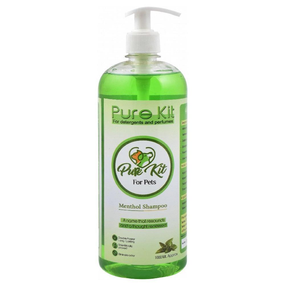 Pure Kit Menthol Pet Shampoo 1000 ml