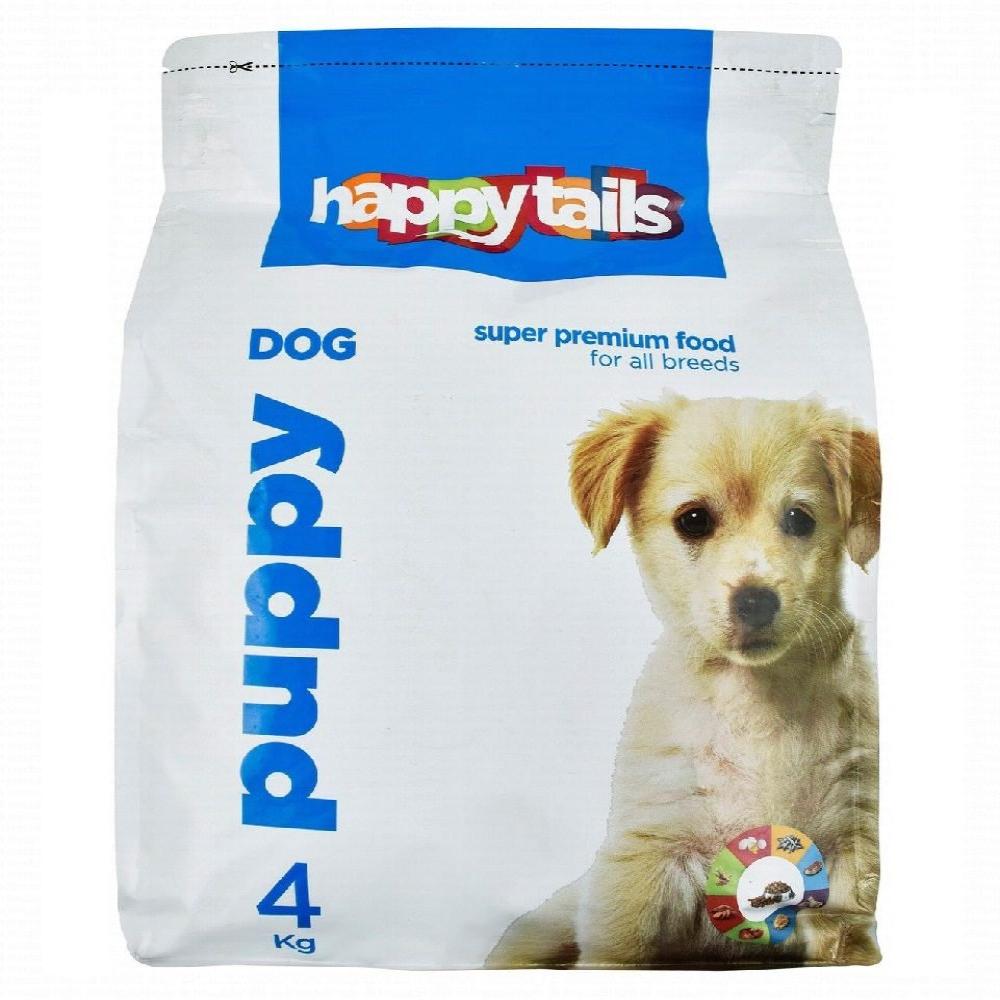 Happy Tails Dry Food For Puppies 4 kg