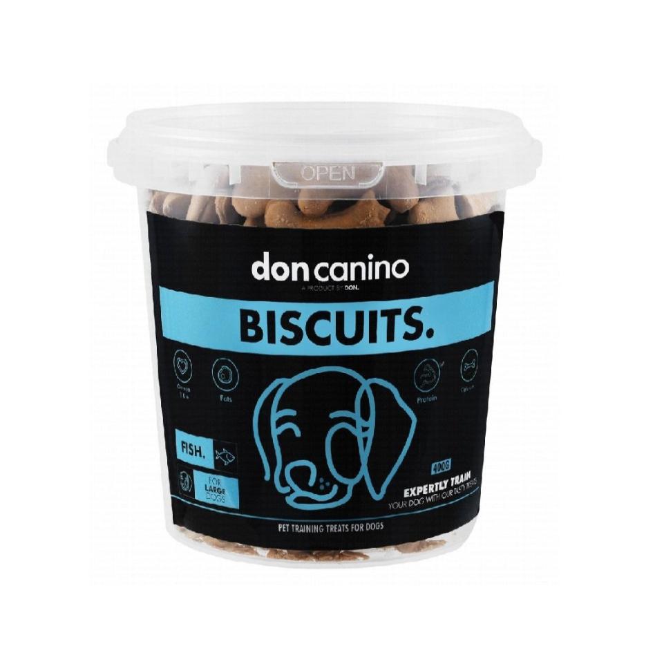 Don Canino Biscuits treats fish for large 400gm