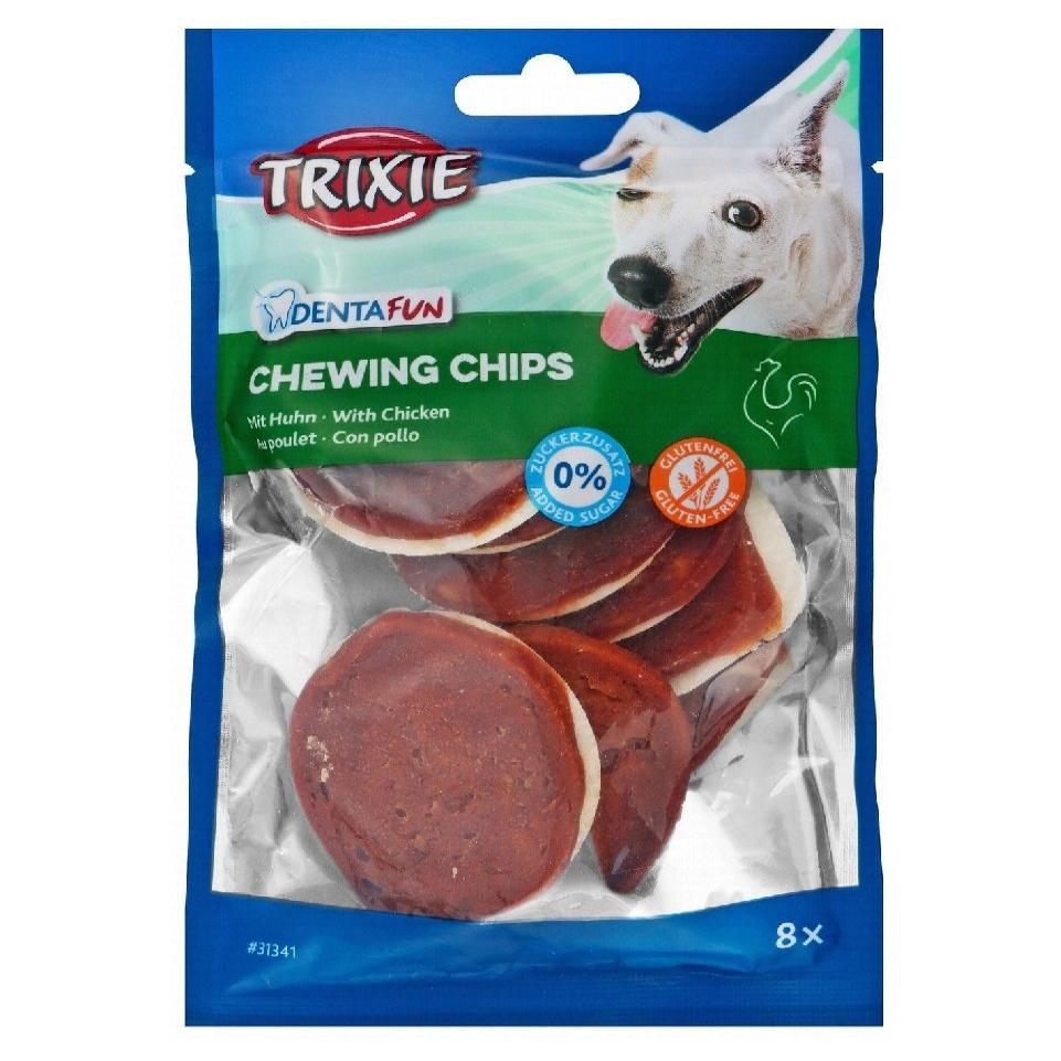 Trixie Dentafun Chip Dog Treats with Chicken 8 pes