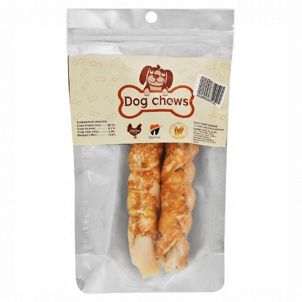 Dog Chews Medium Rolls With Wrapped Chicken 2 Pieces