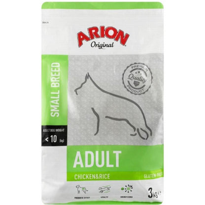 Arion Original Dry Food with Chicken and Rice for Small Breed Adult Dogs