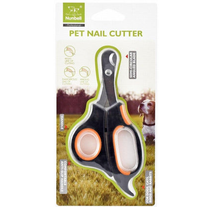 Nunbell Black and Orange Pet Nail Clipper