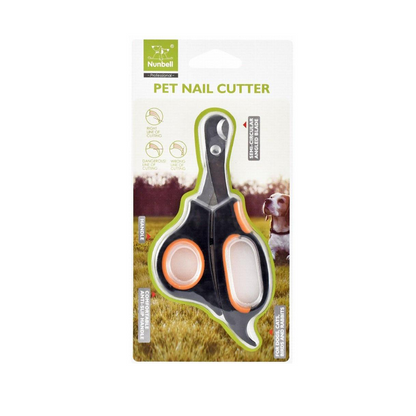 Nunbell Black and Orange Pet Nail Clipper