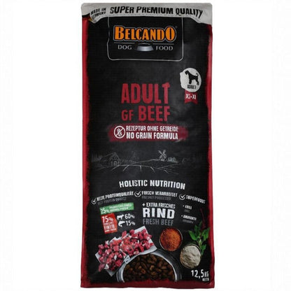 Belcando Dog Adult Gf Beef Dry Food ( XS-XL )12.5Kg