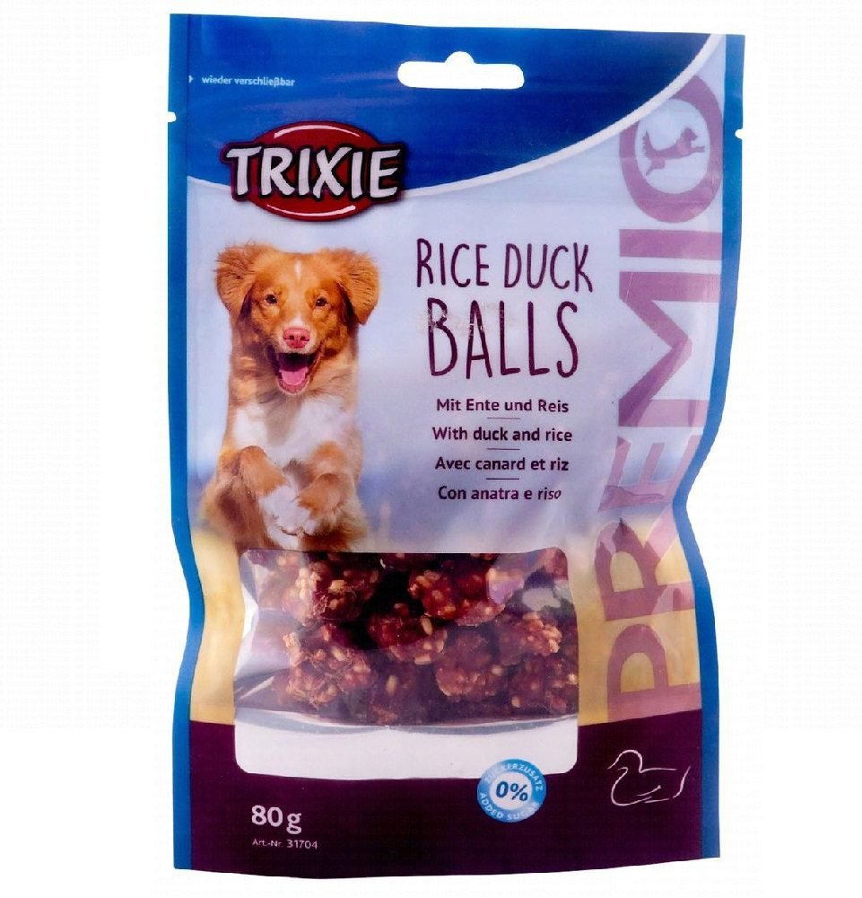 TRIXIE Treats PREMIO Balls With Rice And Duck 80 g