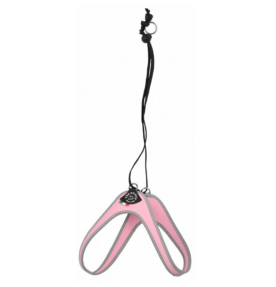 Tre Ponti pink color Reflective Harness for Dogs Size 2.5