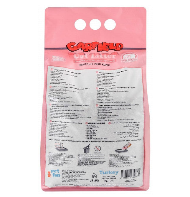 قمامة جارفيلد للقطط بودرة أطفال 5 لتر