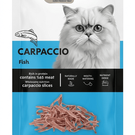 WAGS Cat Wags Fish Carpaccio Cat Treats  40g Grain Free Training Snacks
