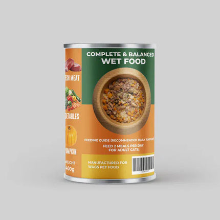 WAGS Cat WAGS Super Food Adult Cat Beef And Vegetables Soup 400g