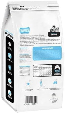 WAGS Dog WAGS Chicken and Duck Dog Dry Food Small Breed Puppy 4Kg