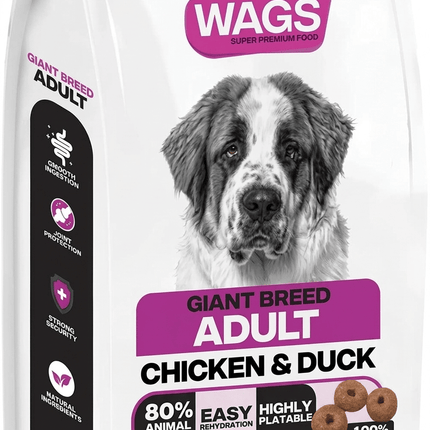 WAGS Dog Wags Dry Food for Giant Breed Adult 18 Kg