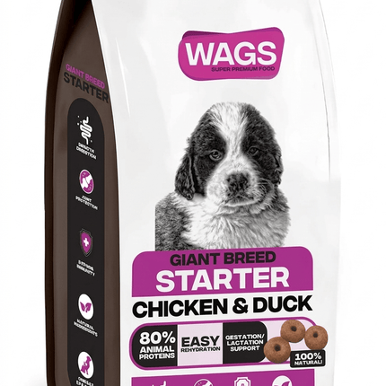 WAGS Dog WAGS Dry food For Giant Breed Starter 4kg