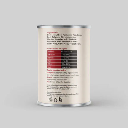WAGS Dog WAGS Super Food Adult Dogs Chicken And Beef Mix Meat with Vegetables Soup 400g