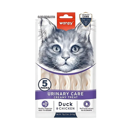 Wanpy Cat Wanpy Cat Urinary Care Treats Creamy Duck And Chicken 5 pcs