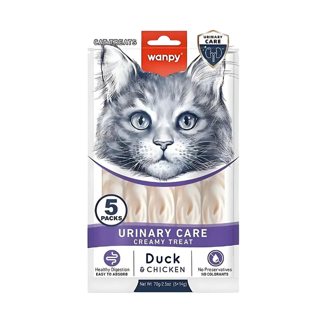 Wanpy Cat Wanpy Cat Urinary Care Treats Creamy Duck And Chicken 5 pcs