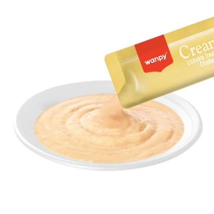 Wanpy Cat Wanpy Creamy Lickable Cat Treats Chicken  14g