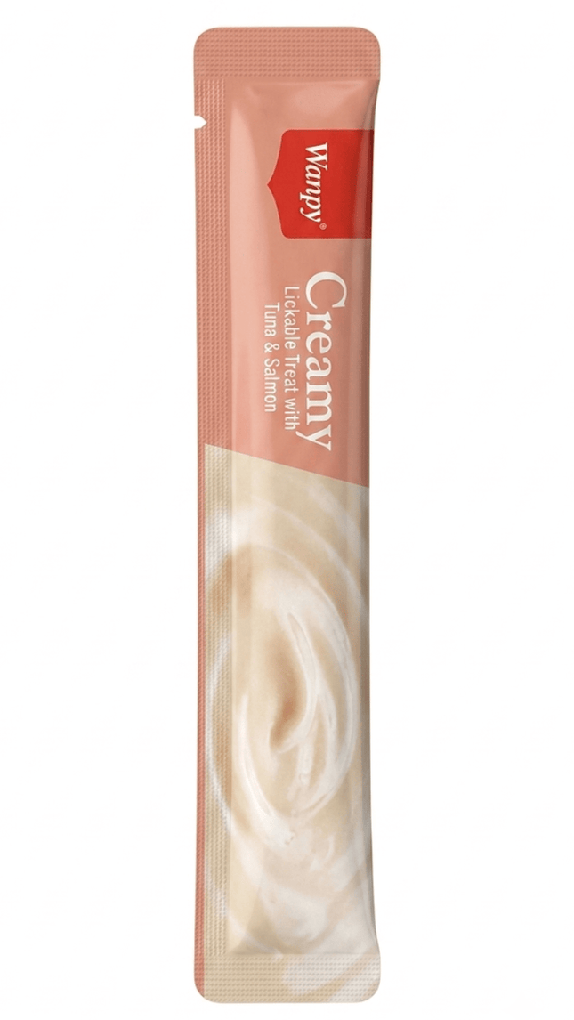 Wanpy Cat Wanpy Creamy Lickable Cat Treats Tuna And Salmon 14g