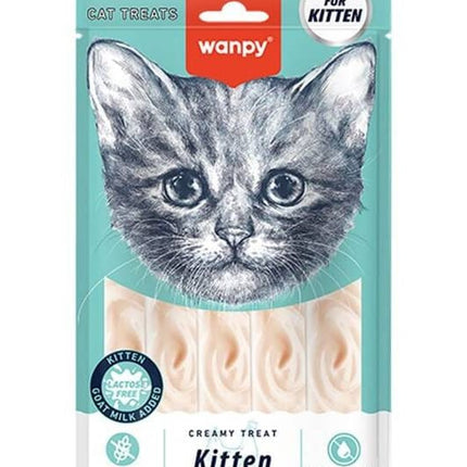 Wanpy Cat WANPY Creamy Treat For Kitten Chicken And Codfish 5 in 14g