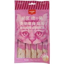 Wanpy Cat Wanpy Creamy Treat With Tuna And Codfish 5 in 14 gr
