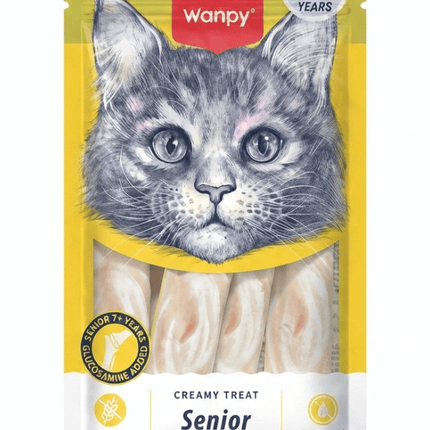 Wanpy Cat Wanpy Senior Creamy Cat Treats Chicken And Liver 70g 7+ Years