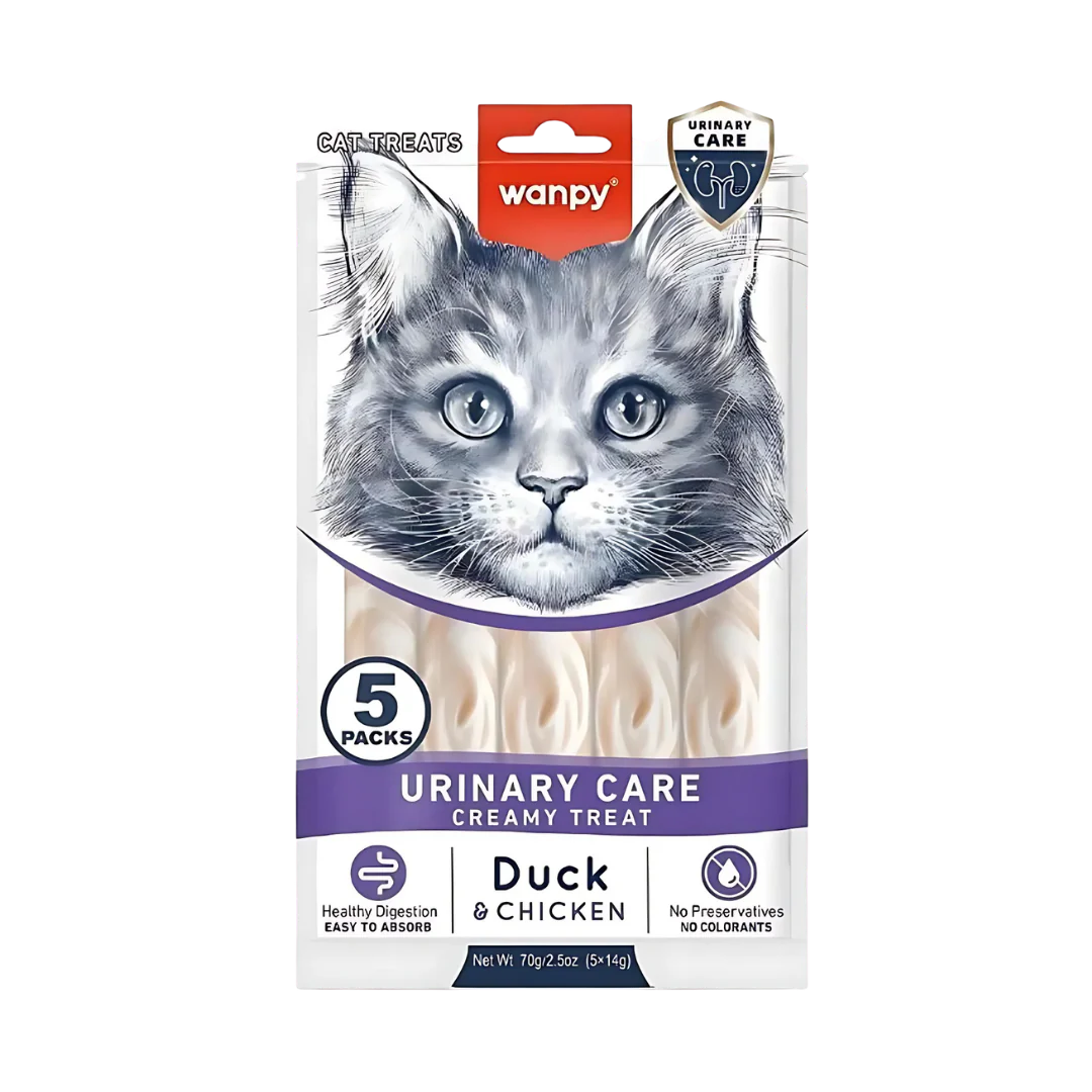 Wanpy Cat Urinary Care Treats Creamy Duck And Chicken 5 pcs