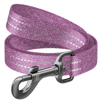 WAUDOG Dog Wau Dog Large to XL Purple Leash 150 in 2.5cm