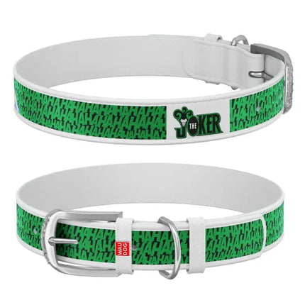 WAUDOG Dog WAUDOG L Design Joker dog collar with QR passport 37 to 48 in 2.5 cm