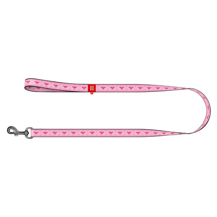 WAUDOG Dog WauDog Pink Wonderwoman Print Dog Leash 122 in 2.5cm