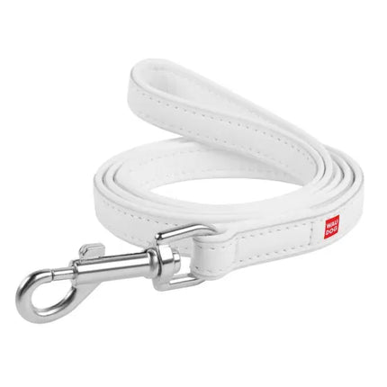 WAUDOG Dog Waudog Printed Dog Leash 25mm Width 122cm Length White Design