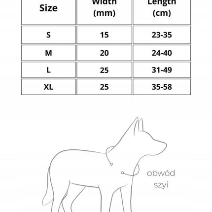 WAUDOG Dog WAUDOG Waterproof Dog Collar Plastic Size L 25 mm 31-49 cm Blue