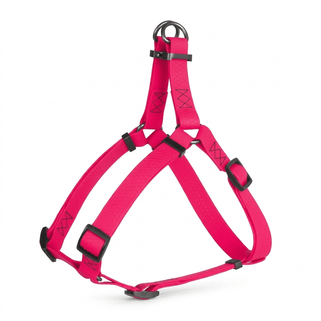 WAUDOG Dog WAUDOG Waterproof Dog Harness Pink 50–80 cm Size M