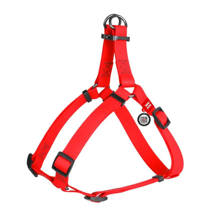 WAUDOG Dog WAUDOG Waterproof Dog Harness – Red 50–80 cm