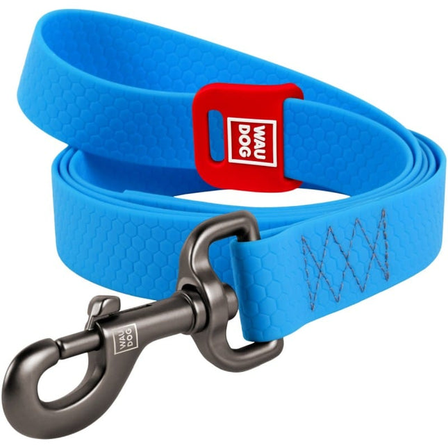 WAUDOG Dog WAUDOG Waterproof Dog Leash Light Blue 15mm x 183cm