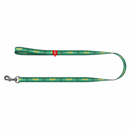 WAUDOG Dog WauDog Wonder Woman Print Dog Leash 122 in 2 cm