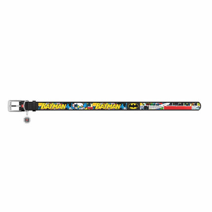 WAUDOG Dog WauDog XL Multicolored Batman Print Dog Collar 46 to 60 in 3.5cm