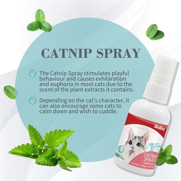Bioline Natural Playing Catnip Spray 15 ml
