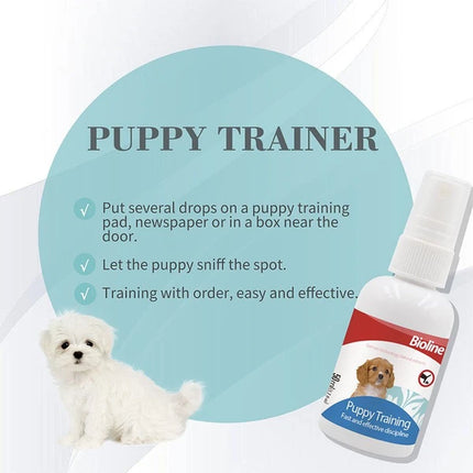 Bioline Toilet Training Spray for Puppies 120 ml