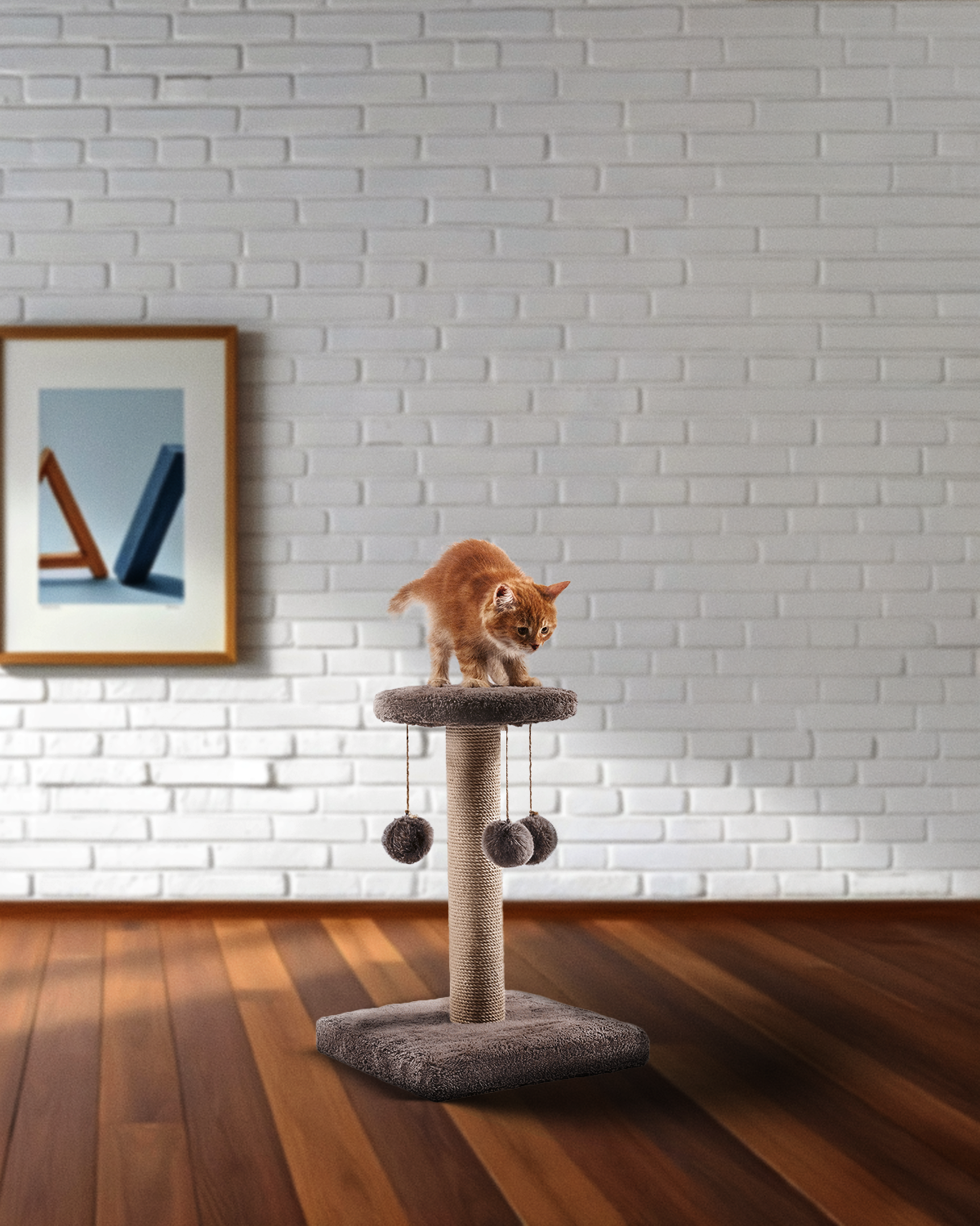 Cat Tree Platform With Indoor Scratches And Posts XX Small